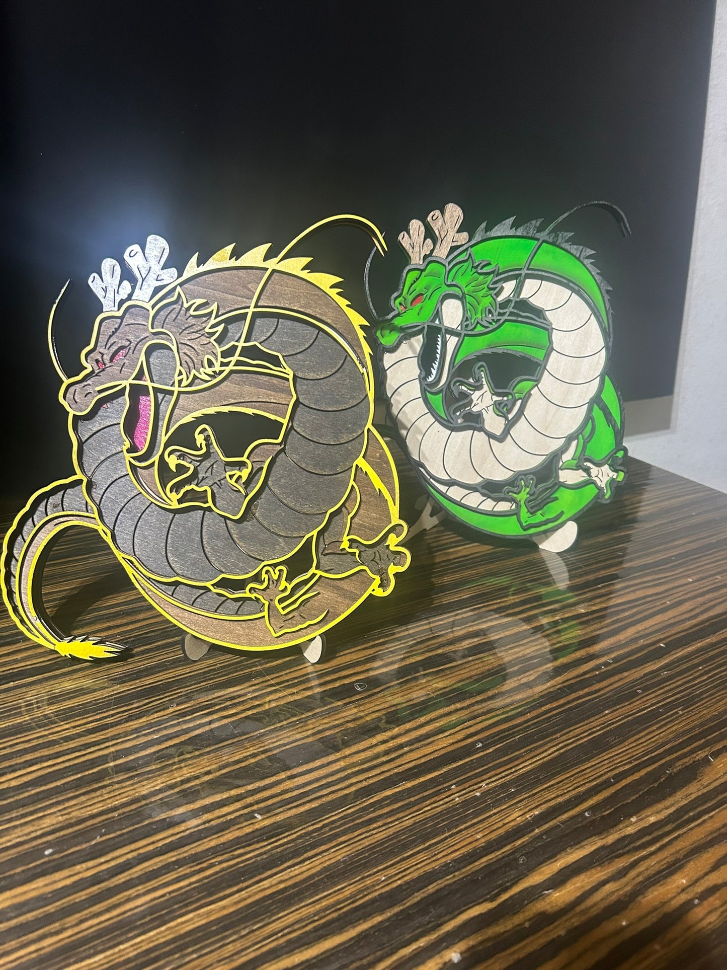 Wooden Shenron Sign