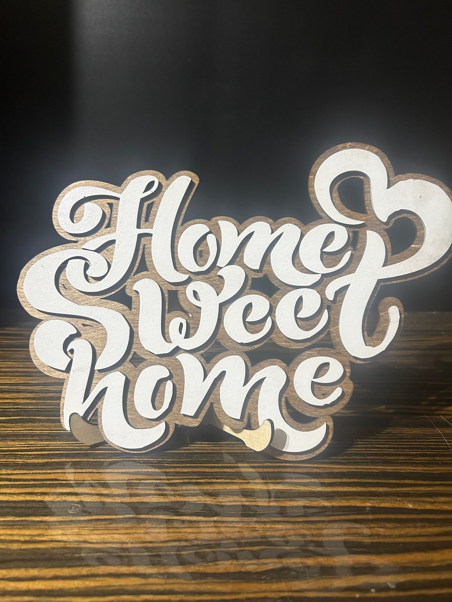 home sweet home sign